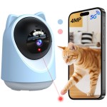 Pet Monitor with Laser Factory - Wireless Rotatable Camera Interactive Laser Toy