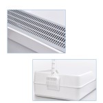 Cat Litter Box Factory - Anti-slip Indoor Tray with Scoop Eco-friendly Plastic