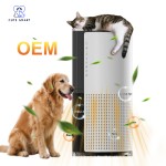 便携空气净化器源头工厂-迷你低噪音智能家用过敏原去除