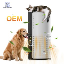 便携空气净化器源头工厂-迷你低噪音智能家用过敏原去除