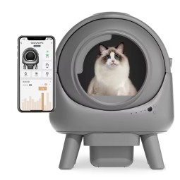 电子猫砂盆源头工厂-智能清洁除臭开放式自清洁