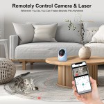 Pet Monitor with Laser Factory - Wireless Rotatable Camera Interactive Laser Toy
