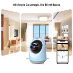 Pet Monitor with Laser Factory - Wireless Rotatable Camera Interactive Laser Toy