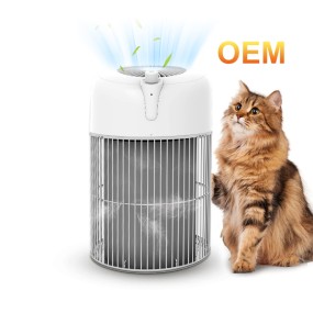 Pet Air Purifier Supplier - OEM 3-in-1 HEPA Smart App Control 360° Air Intake