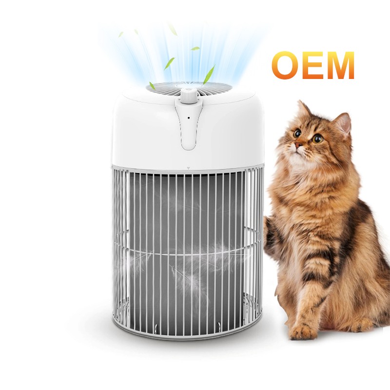Pet Air Purifier Supplier - OEM 3-in-1 HEPA Smart App Control 360° Air Intake