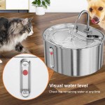 不锈钢猫饮水机源头工厂-3.2L自动超静音泵饮水器