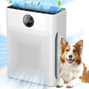 Air Purifier for Pets Factory - Large Room 2200sq.ft Washable Filter PM2.5 Display