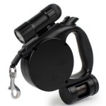 狗牵绳供应商-伸缩便便袋分配器LED灯反光8米