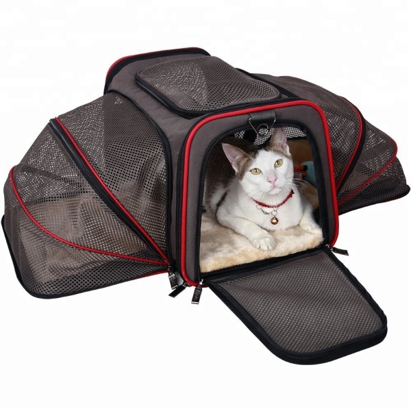 Pet Carrier Bag Factory - Wholesale Mesh Outside Carry Cage Travel Accessories