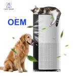 便携空气净化器源头工厂-静音智能HEPA睡眠模式过敏原去除