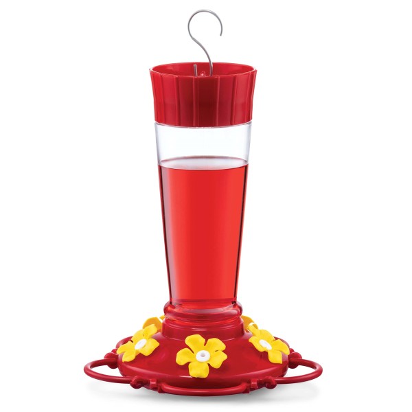 Hummingbird Feeder Supplier - Outdoor Built-in Ant Guard Circular Perch 5 Ports