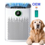 宠物空气净化器源头工厂-HEPA滤网PM2.5显示睡眠模式空气清洁