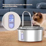 不锈钢猫饮水机源头工厂-3.2L超静音多层过滤批发