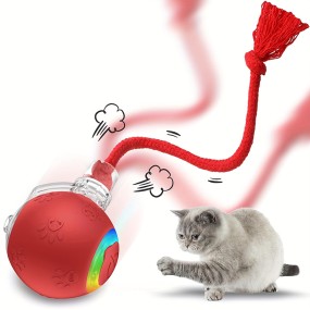 Electric Smart Cat Ball Supplier - Self-Rolling Bird Sound Motion Activate Interactive