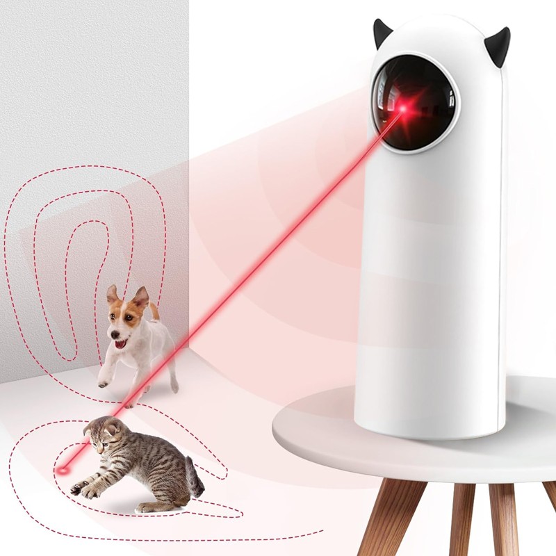 Automatic Laser Cat Toys Factory - Real Trajectory Motion Activated Bored Kitten Toy