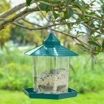 Bird Feeder Factory - Acrylic Pavilion Shape Hanging Outdoor Spot Feeder
