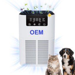 宠物空气净化器源头工厂- WiFi异味控制PM2.5监测HEPA滤尘