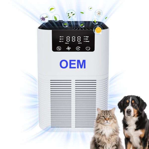 宠物空气净化器源头工厂- WiFi异味控制PM2.5监测HEPA滤尘