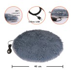 加热宠物垫源头工厂-电热软防水长绒猫狗屋床加热器