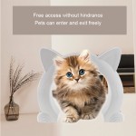 猫宠物门供应商-ABS内饰DIY易安装隐藏安全出口门
