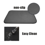 Pet Litter Mat Manufacturer - Easy Cleaning Eva Double Layer Waterproof Floor Protector
