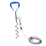 Dog Tie Out Stake Factory - Heavy Duty Camping Garden Ground Anchor Steel Wire