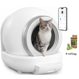 Smart Cat Litter Box Supplier - APP Controlled 2.4GHz Wi-Fi