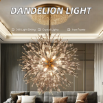 Modern Pendant Light Supplier - Sky Star Fireball Crystal LED