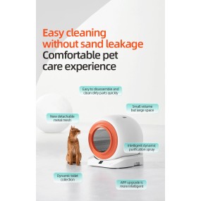 Automatic Cat Litter Box Manufacturer - No Smell Electric Self Cleaning