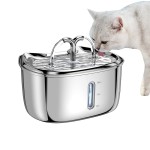 Pet Water Dispenser Manufacturer - Ultra-Quiet Stainless Steel Fountain