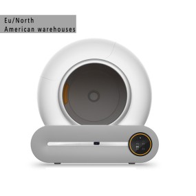 智能猫砂盆工厂-优惠价自洁塑料材质