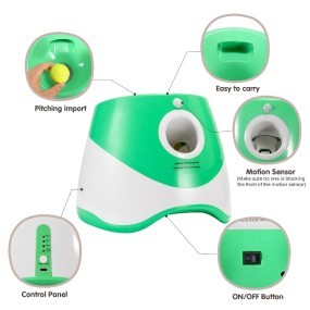 Pet Toy Ball Manufacturer - ABS Automatic Tennis Ball Launcher