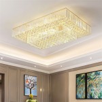 Led Ceiling Lamp Factory - Hot Metal Crystal Modern Ceiling Light