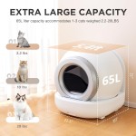 Smart Cat Litter Box Supplier - APP Controlled 2.4GHz Wi-Fi