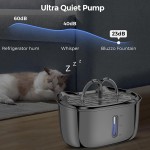 Pet Water Dispenser Manufacturer - Ultra-Quiet Stainless Steel Fountain