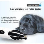Pet Nail Grinder Factory - Rechargeable Mini Vibration Led