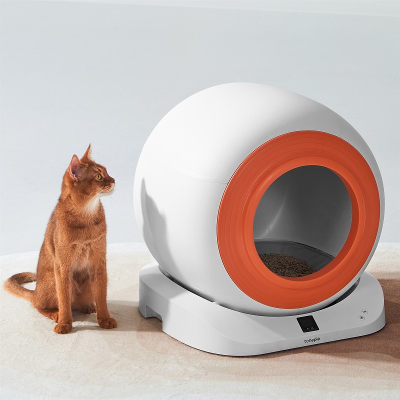 Smart Cat Toilet Supplier - 65L Large Capacity Self-Cleaning APP