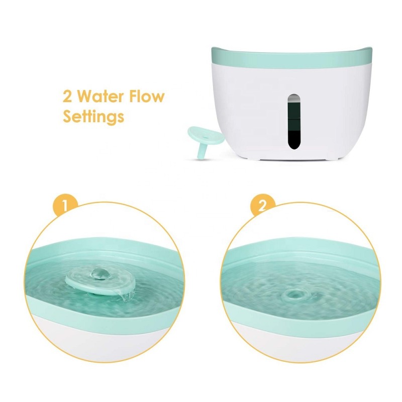 Cat Water Fountain Supplier - Ultra Quiet BPA-Free Plastic Dispenser