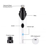 Pet Nail Grinder Factory - Rechargeable Mini Vibration Led