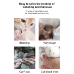 Pet Nail Grinder Factory - Rechargeable Mini Vibration Led