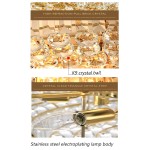 Led Ceiling Lamp Factory - Hot Metal Crystal Modern Ceiling Light