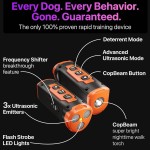 Ultrasonic Dog Repeller Manufacturer - Flashlight Multi-Breed Control