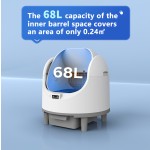 Automatic Cat Litter Box Factory - 68L Large Capacity Odor-Removal