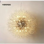 LED Chandelier Factory - Crystal Dandelion Art Decor Hanging Lamp