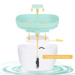 Pet Water Fountain Manufacturer - 2.6L Stainless Steel Smart Sensing