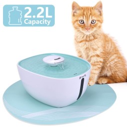 Smart Cat Fountain Supplier - Circulation Filtration LED Dispenser