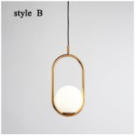 Hotel Chandelier Factory - Postmodern Glass Ball Lighting Restaurant