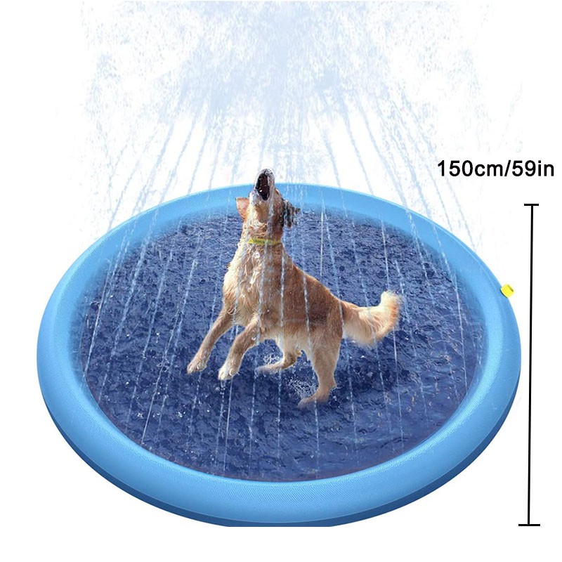 Pet Water Play Mat Factory - 59-Inch Inflatable Splash Pool Toy