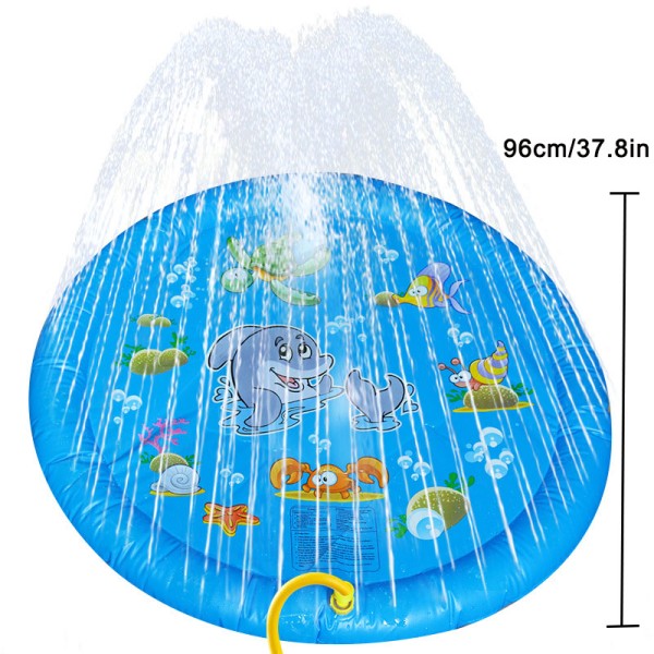 Pet Water Play Mat Supplier - 59 Inch Inflatable Splash Toy