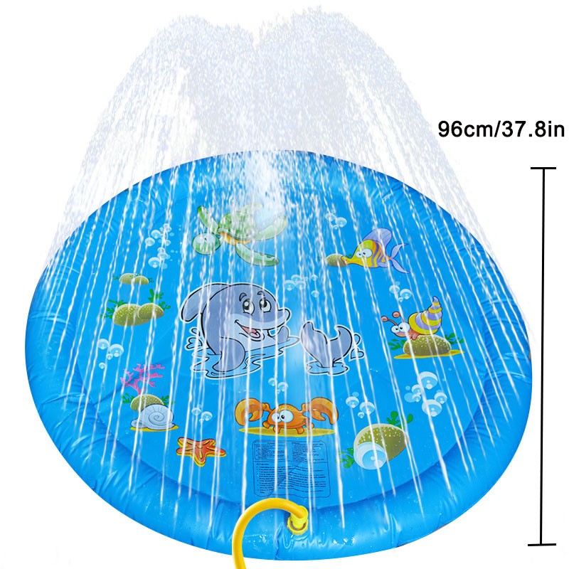 Pet Water Play Mat Supplier - 59 Inch Inflatable Splash Toy
